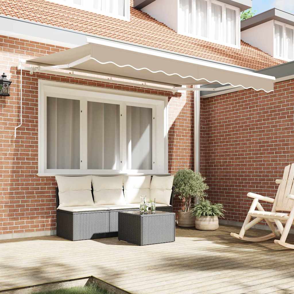Reserveduk til markise Beige 350 x 250 cm Lerret