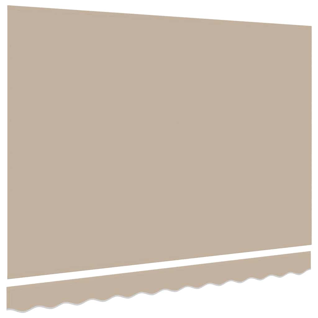 Reserveduk til markise Beige 350 x 250 cm Lerret