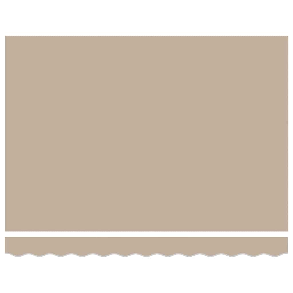 Reserveduk til markise Beige 350 x 250 cm Lerret