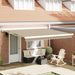 Reserveduk til markise Beige 4 × 3,5 m Polyester