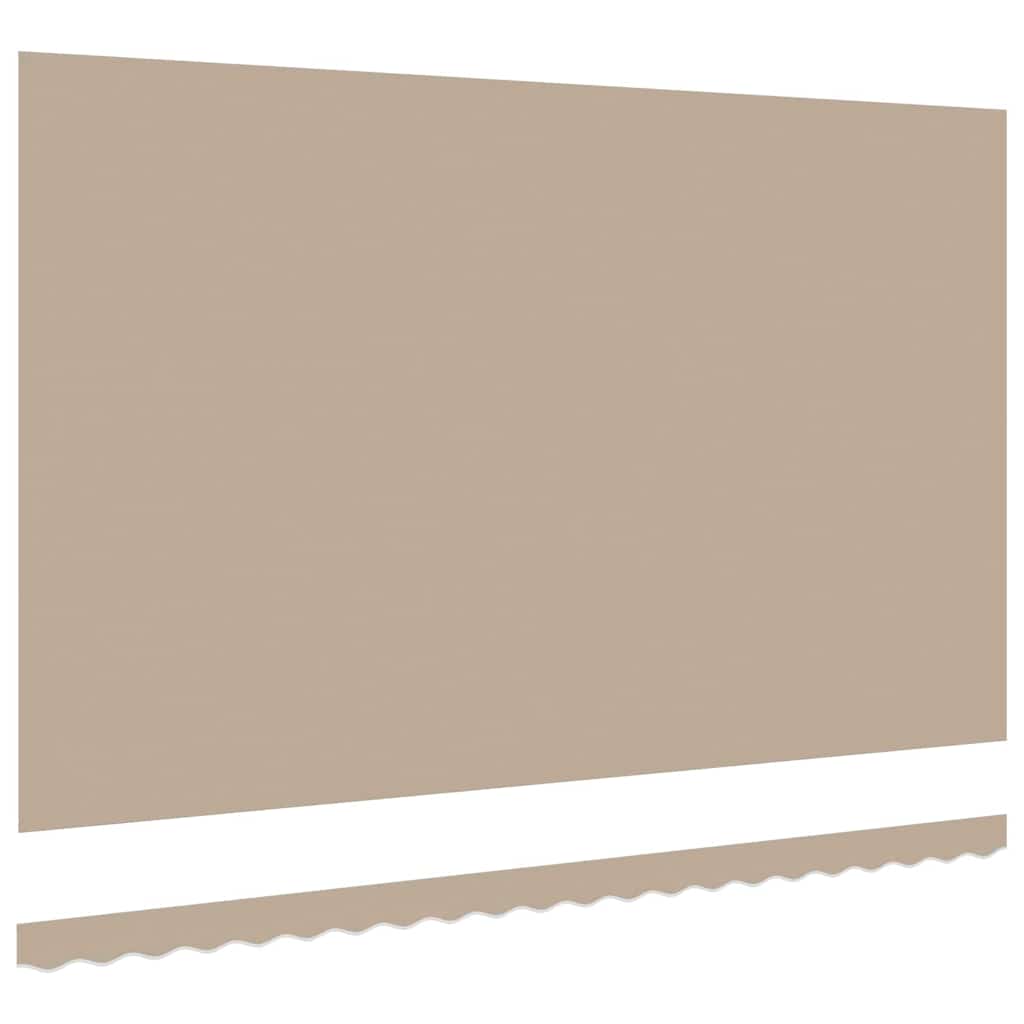 Reserveduk til markise Beige 5 x 3 m Polyester