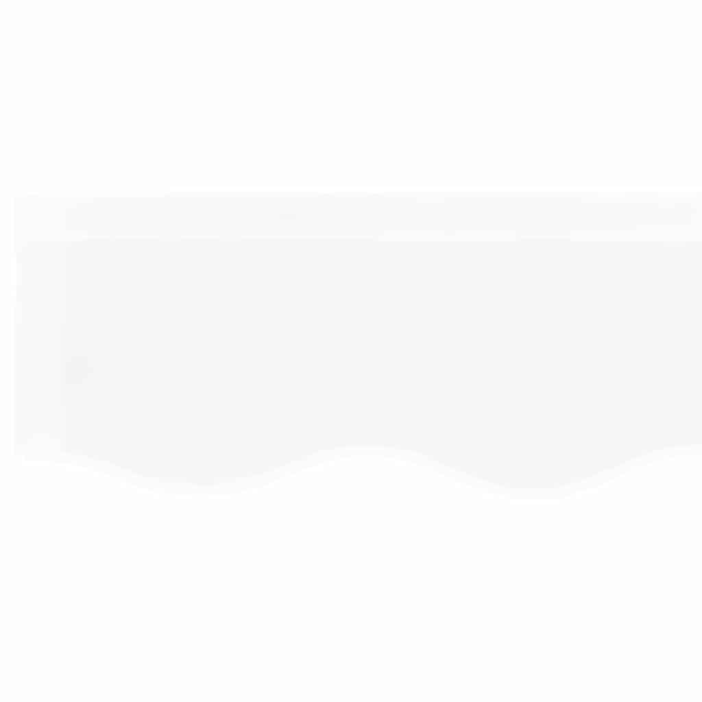 Reserveduk til markise Hvit 600 × 350 cm Lerret
