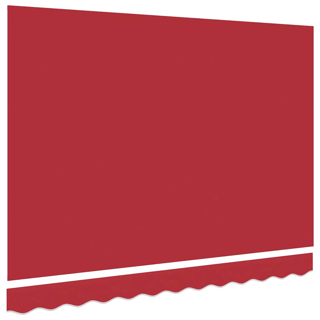 Reserveduk til markise Rød 350 x 250 cm Lerret