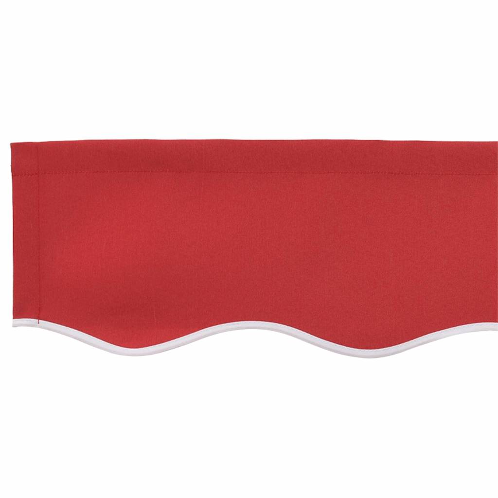 Reserveduk til markise Rød 500 × 350 cm Lerret