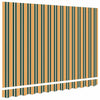 Reserveduk til markise Grønn og gul 350 x 250 cm Lerret