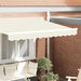 Markisekant erstatning Kremstripe 230 x 20 cm Polyester