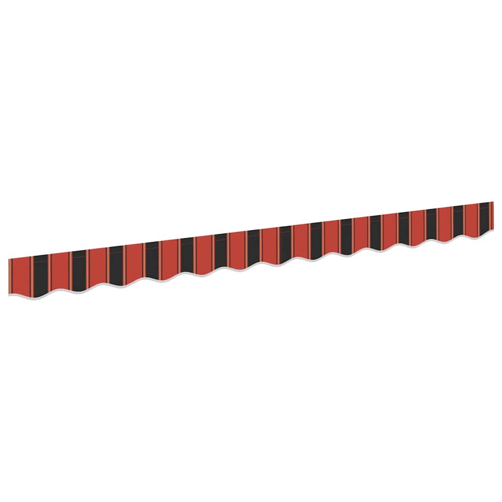 Markisekant erstatning Oransje / svart / gul 2,5 m Polyester