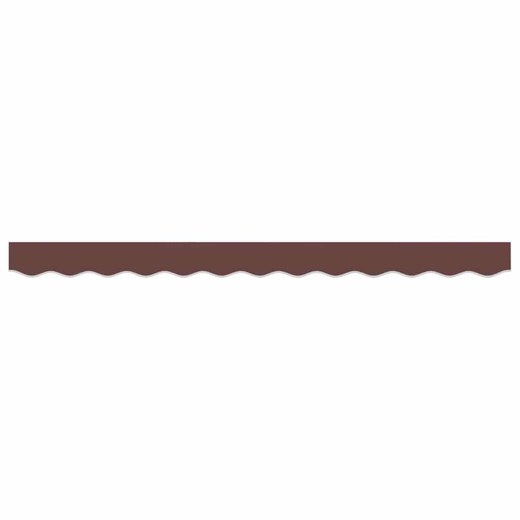 Markisekant erstatning Brun Stripe 2,5 m Polyester