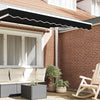 Markiseduk Svart 2.3 x 0.2 m Lerret