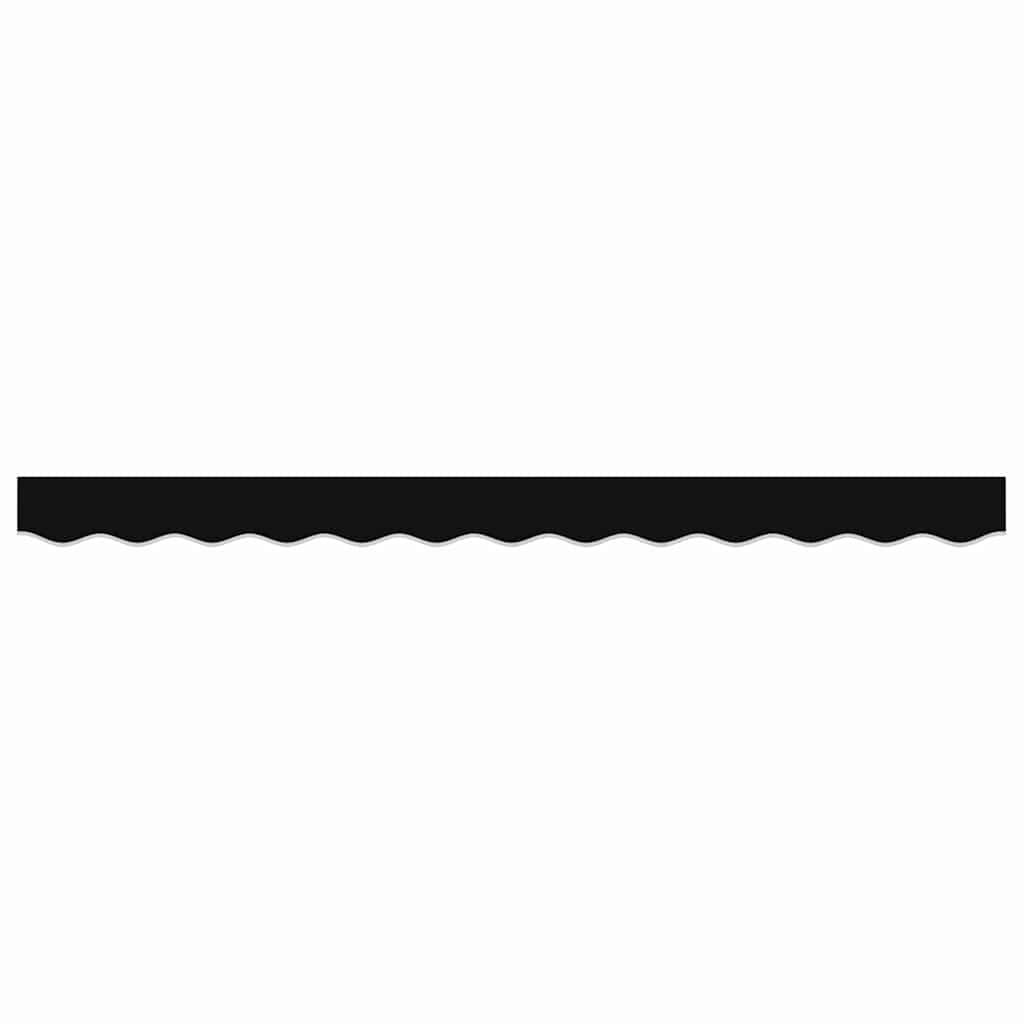 Markiseduk Svart 2.3 x 0.2 m Lerret