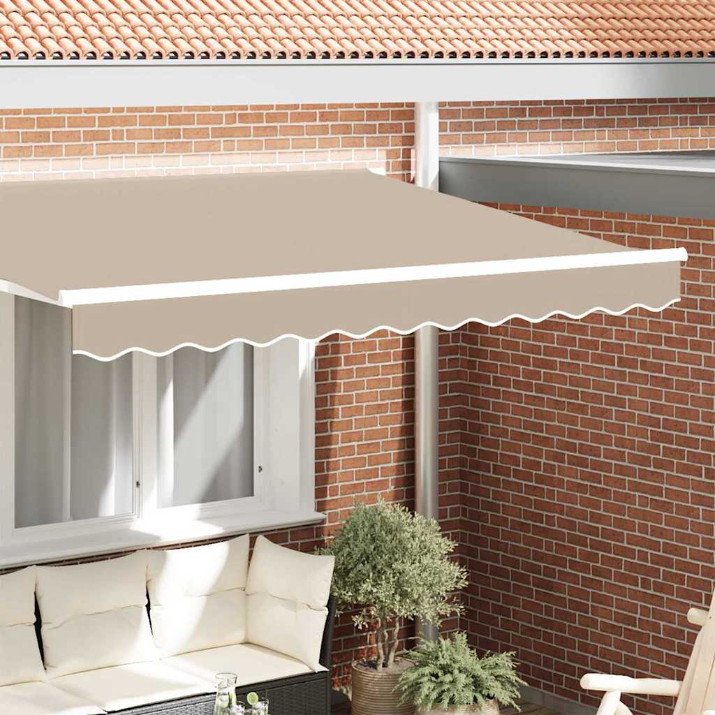 Markisekant erstatning Beige 3,5 m Polyester