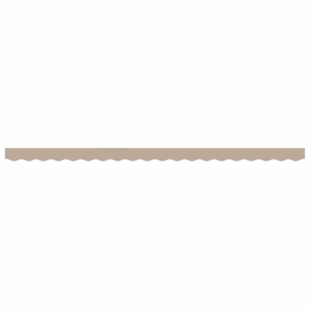 Markisekant erstatning Beige 4,5 m Polyester
