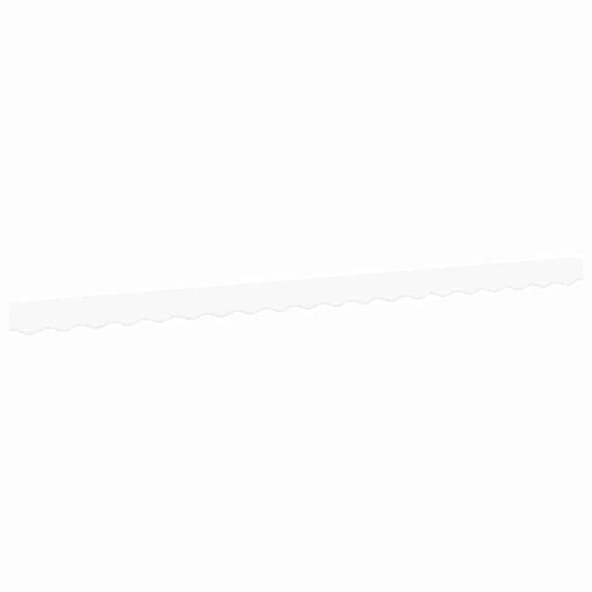 Markisekant erstatning Hvit 4,5 m Polyester