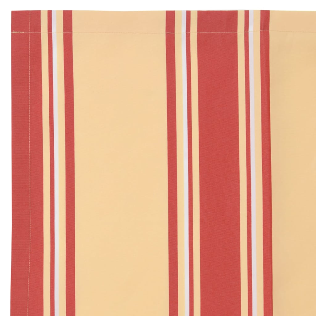 Reserveduk til markise Gul og oransje 1000 x 160 cm Polyester