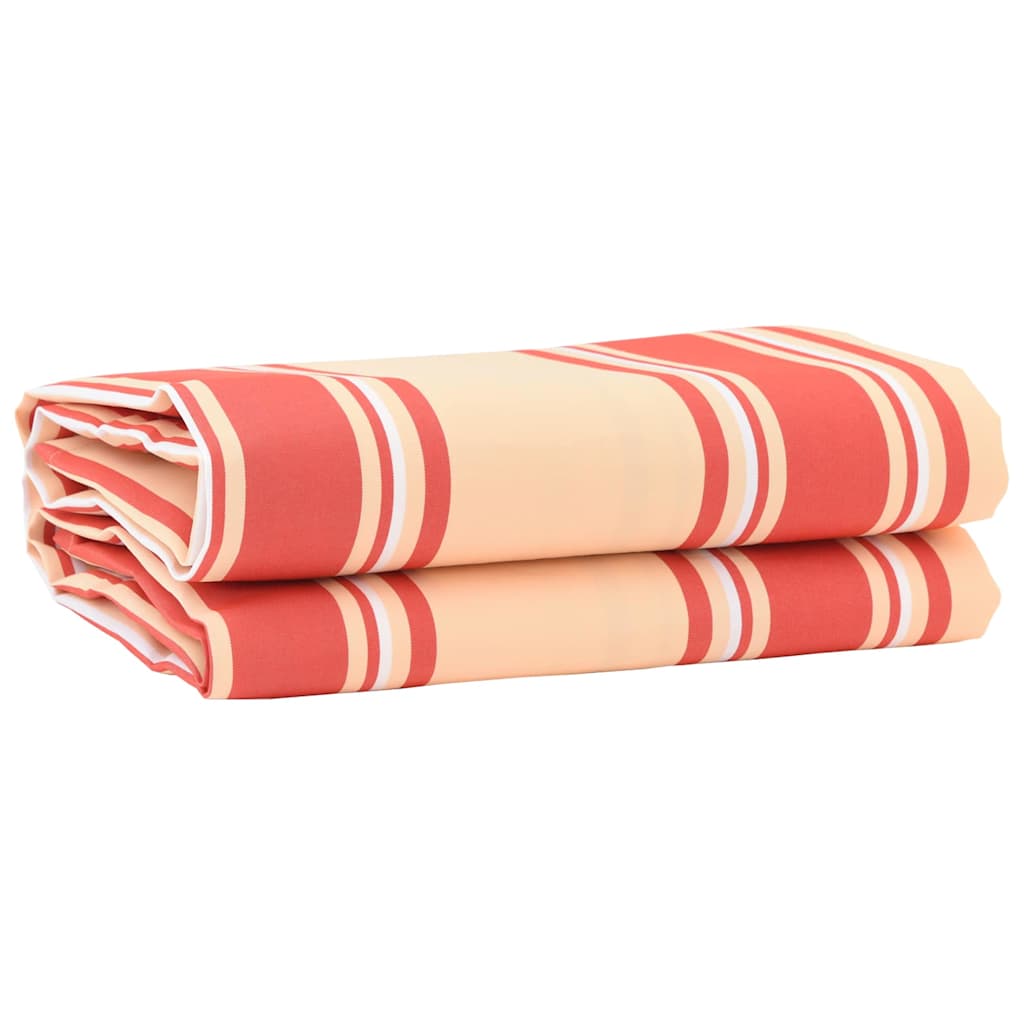 Reserveduk til markise Gul og oransje 1000 x 160 cm Polyester
