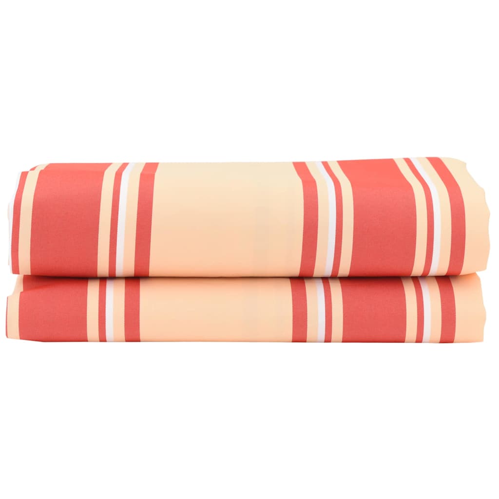 Reserveduk til markise Gul og oransje 1000 x 160 cm Polyester