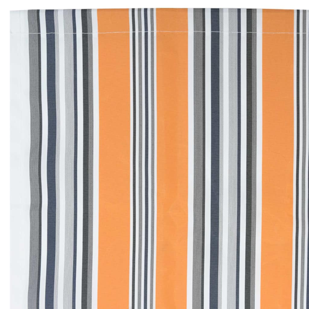 Reserveduk til markise Blå og Oransje 1000 x 160 cm Polyester