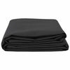 Reserveduk til markise Svart 10 x 1.6 m stoff