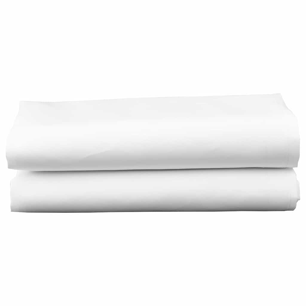 Reserveduk til markise Hvit 1000 x 160 cm Polyester