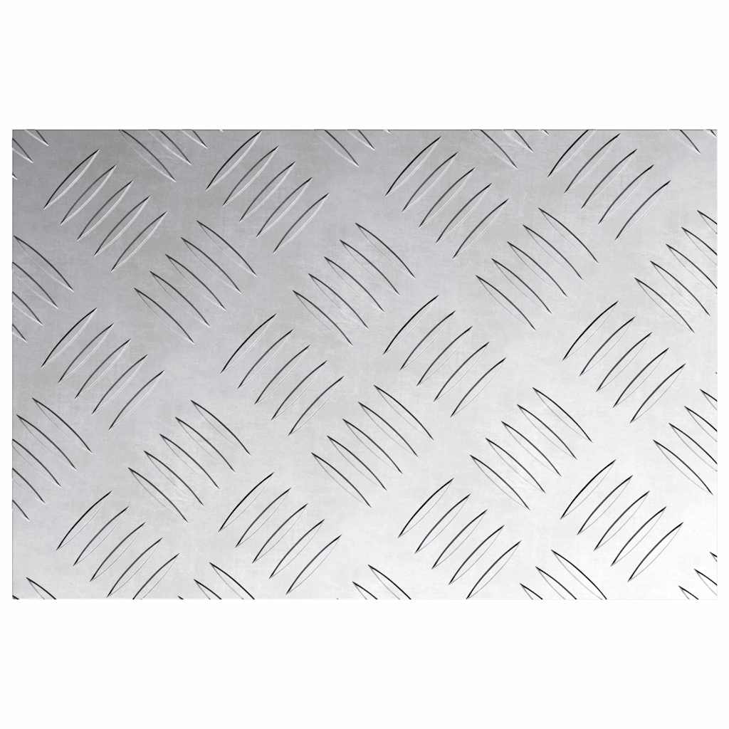 Trinn Rektangulær 2 pcs sølv 30 x 20 cm Aluminium