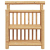 Vegghylle med hylle med lagring Brun 40 x 13 x 44 cm Bambus