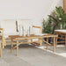 Kaffebord Brun 110 x 50 x 43 cm Bambus
