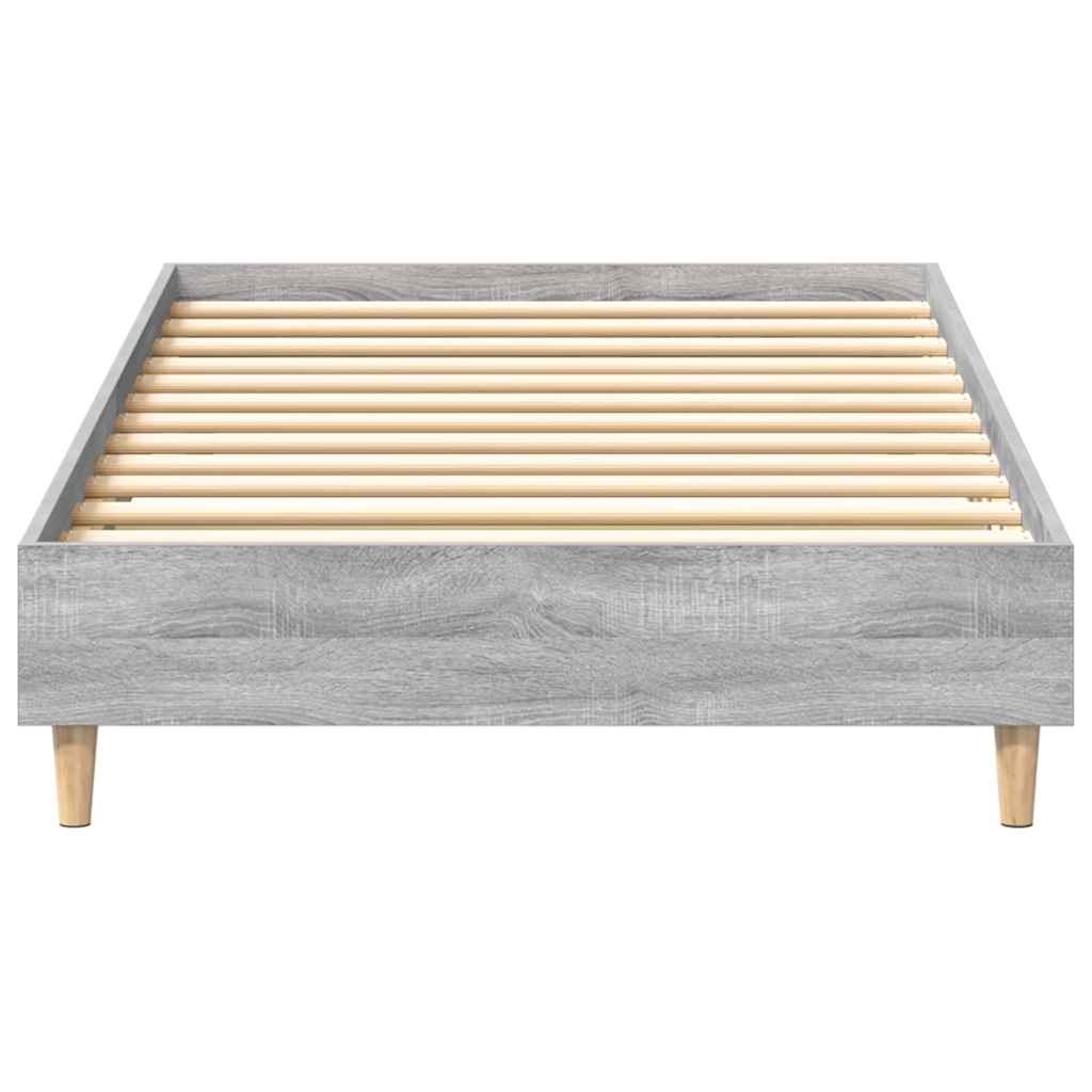 Sengestamme Grå Sonoma 203 x 93 x 25 cm Konstruert tre