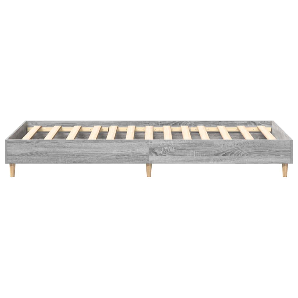 Sengestamme Grå Sonoma 203 x 93 x 25 cm Konstruert tre