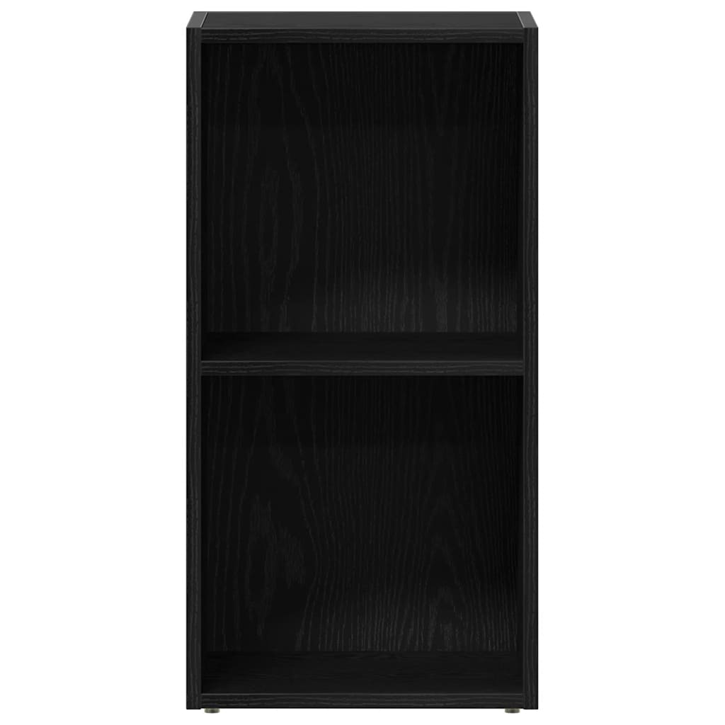 LP Oppbevaringsboks svart eik 71x34x36 cm konstruert tre