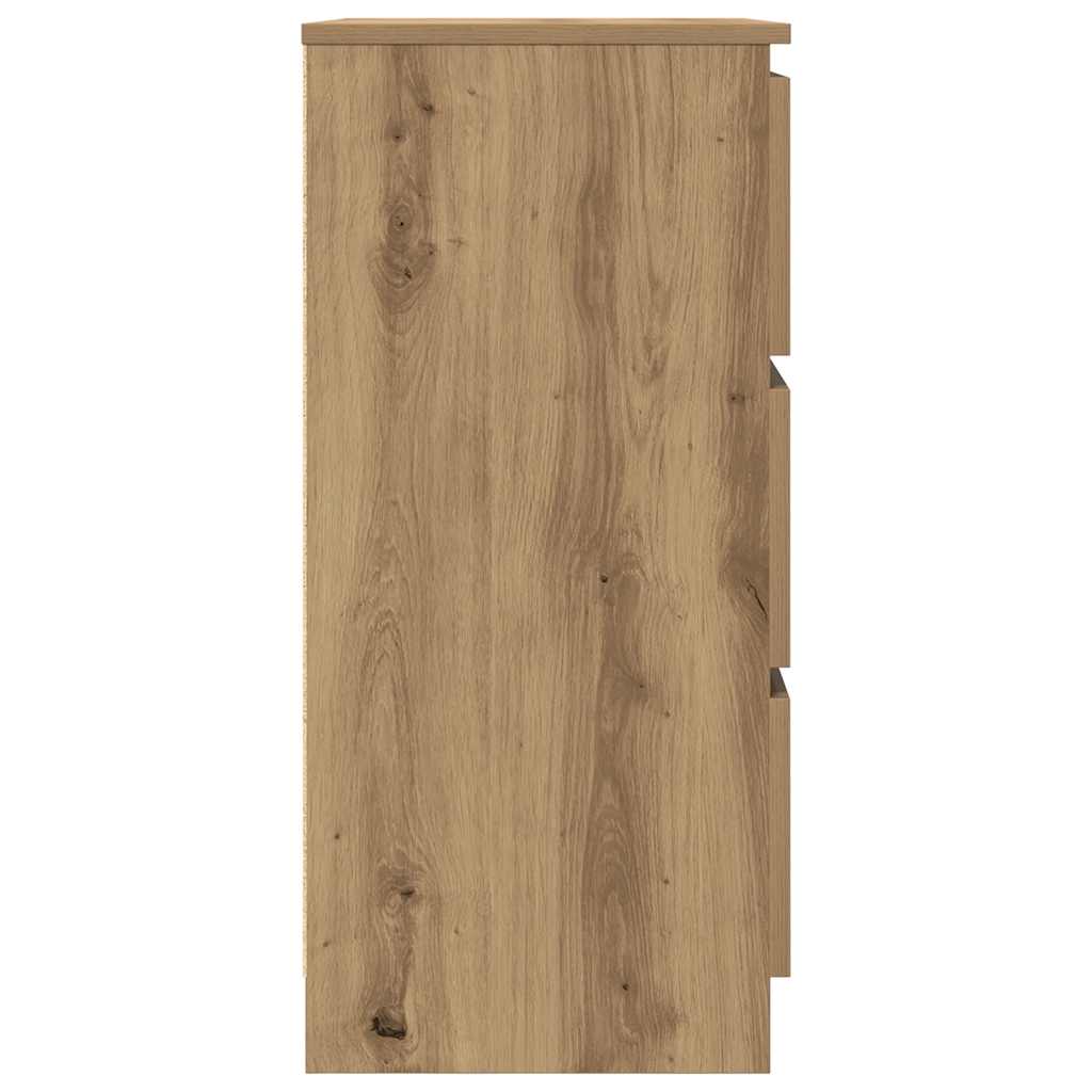 Skjenk artisan eik 60x35x76 cm konstruert tre