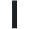 Baderomsskap Svart Eik 30 x 30 x 183.5 cm Konstruert tre