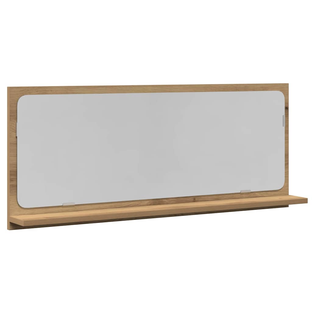 Speilhylle artisan eik 90 x 10,5 x 37 cm Konstruert tre