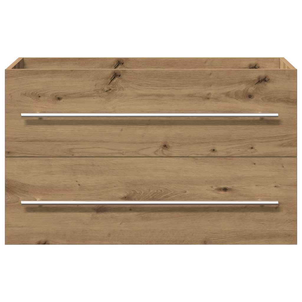 Badeservantskap artisan eik 80x38,5x48 cm konstruert tre