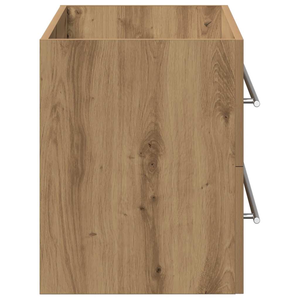 Badeservantskap artisan eik 80x38,5x48 cm konstruert tre