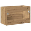 Badeservantskap artisan eik 80x38,5x48 cm konstruert tre
