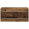 Baderomsvaskskap gammelt tre 100x38,5x48 cm konstruert tre