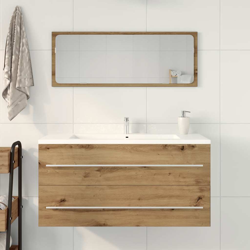 Badeservantskap artisan eik 100x38,5x48 cm konstruert tre