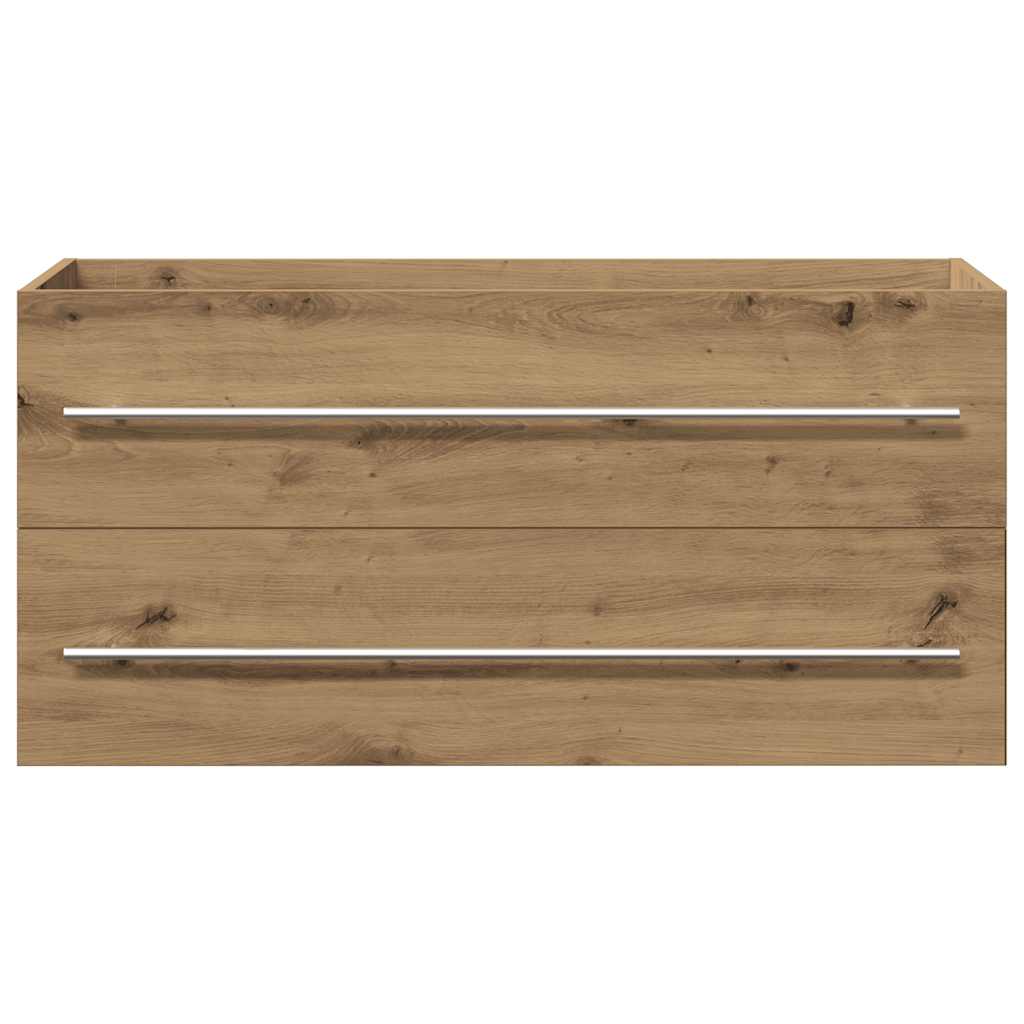 Badeservantskap artisan eik 100x38,5x48 cm konstruert tre