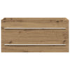 Badeservantskap artisan eik 100x38,5x48 cm konstruert tre