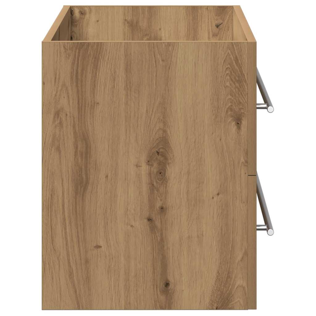 Badeservantskap artisan eik 100x38,5x48 cm konstruert tre
