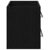 Badeservantskap svart eik 100x38,5x48 cm konstruert tre