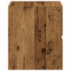 Baderomsvaskskap gammelt tre 41x38,5x45 cm konstruert tre
