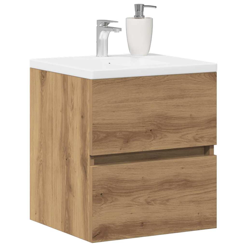 Servantskap artisan eik 41x38,5x45 cm konstruert tre