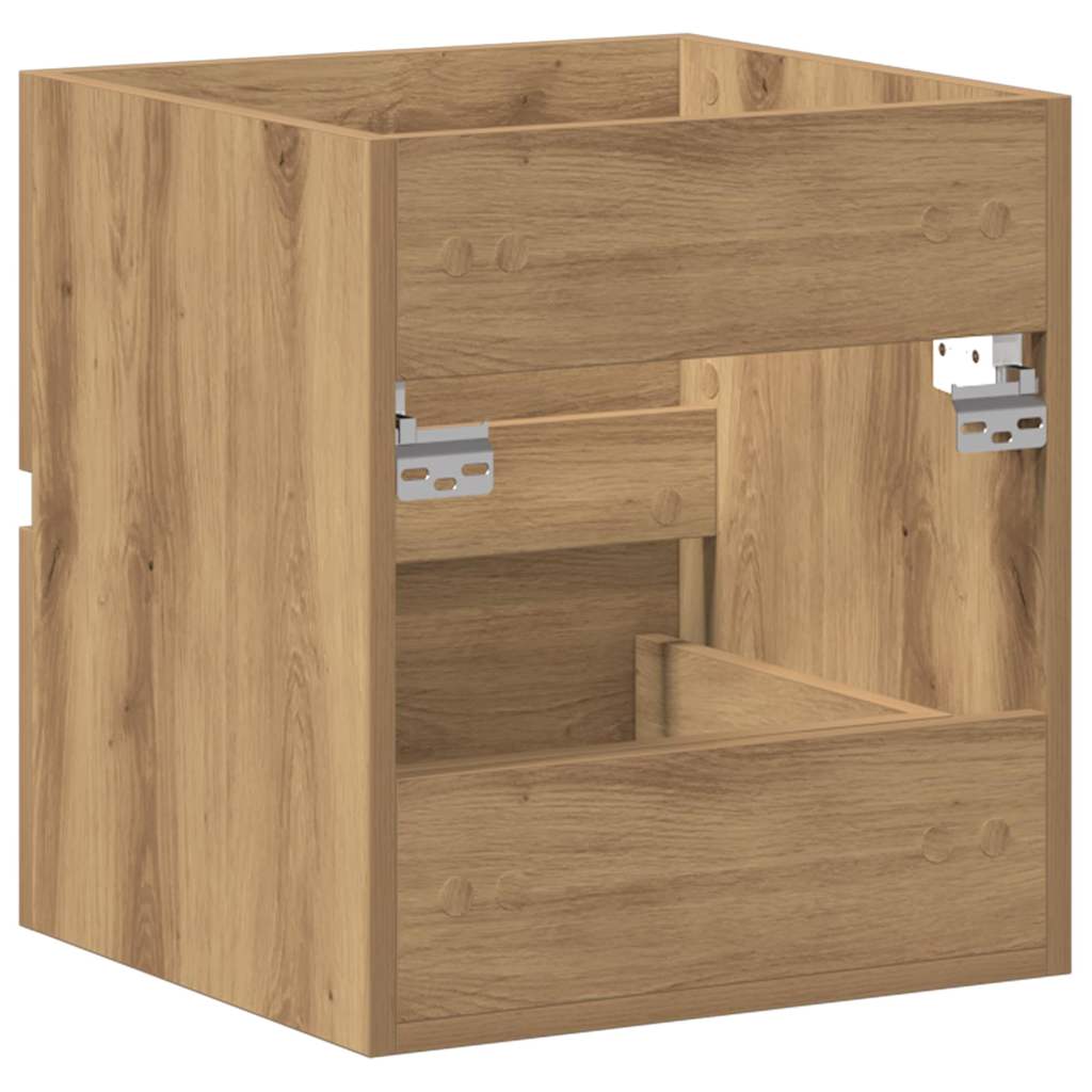 Servantskap artisan eik 41x38,5x45 cm konstruert tre