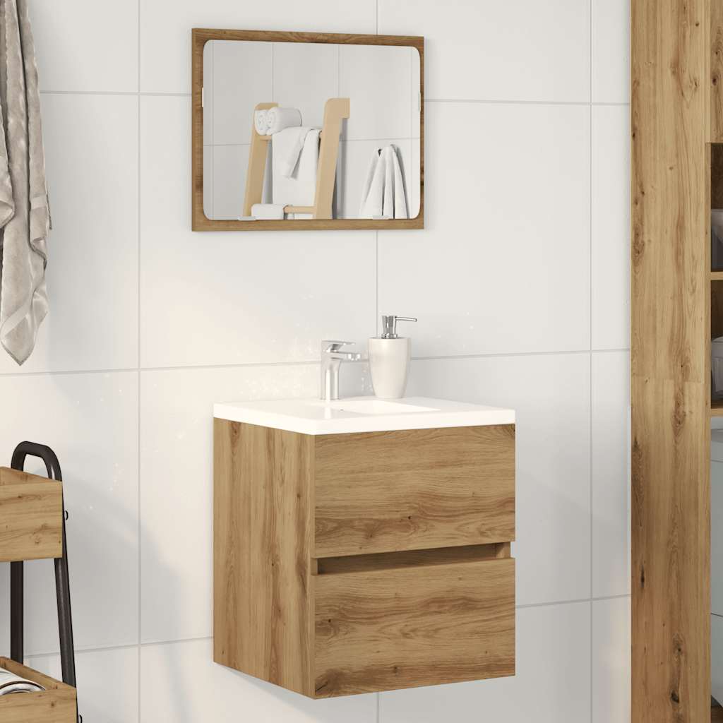 Servantskap artisan eik 41x38,5x45 cm konstruert tre