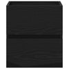 Badeservantskap svart eik 41x38,5x45 cm konstruert tre