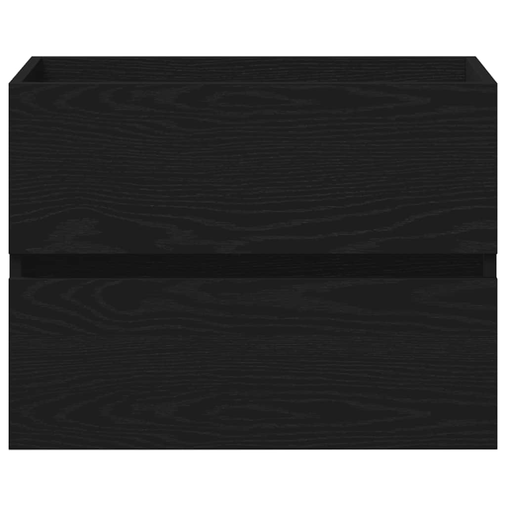 Servantskap svart eik 60x38,5x45 cm konstruert tre