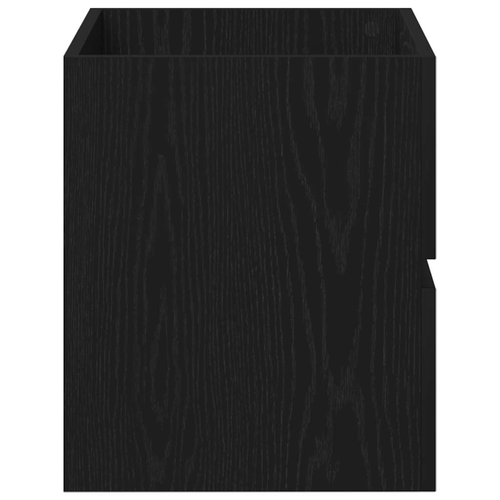 Servantskap svart eik 60x38,5x45 cm konstruert tre