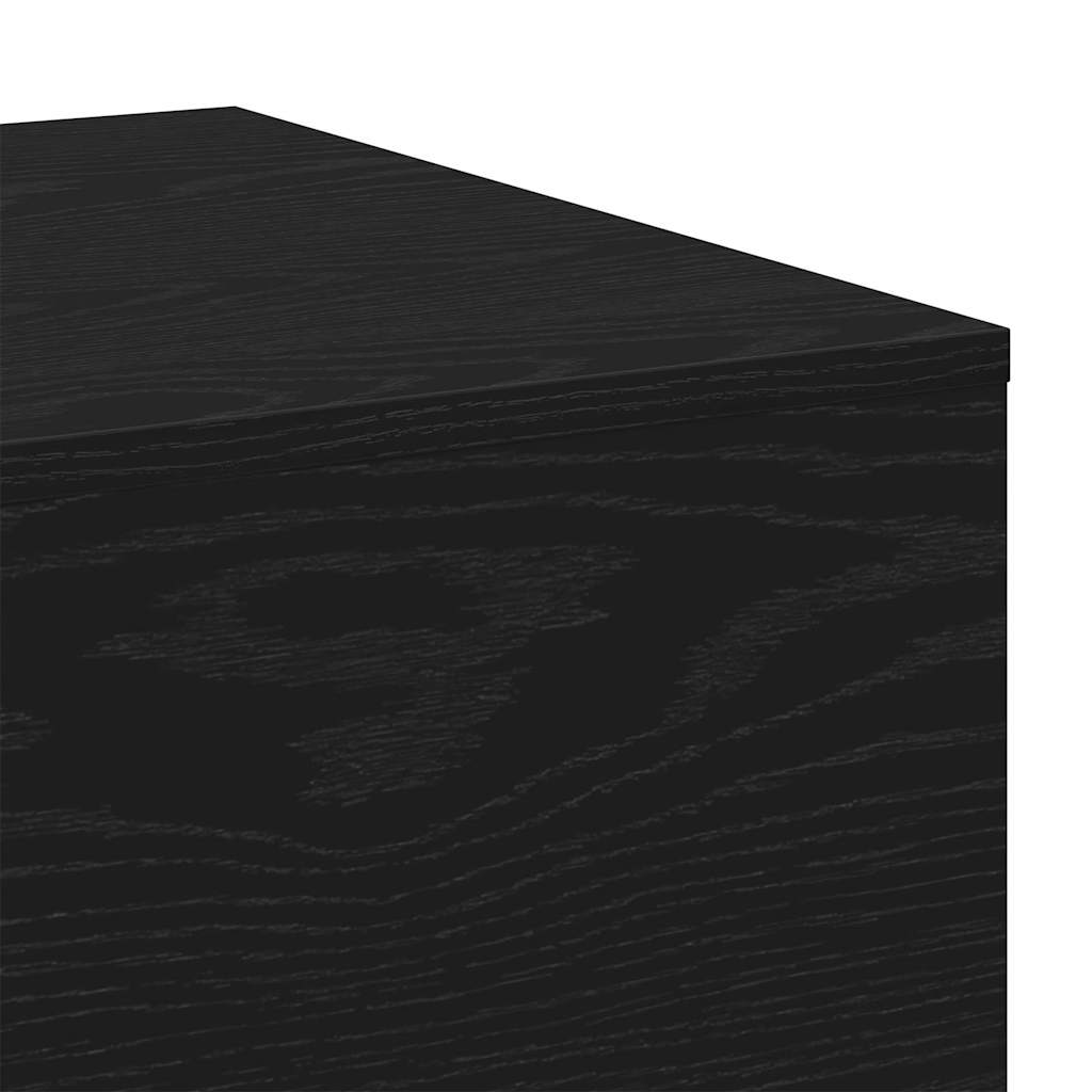 Kaffebord Svart Eik 100 x 49,5 x 31 cm Konstruert tre