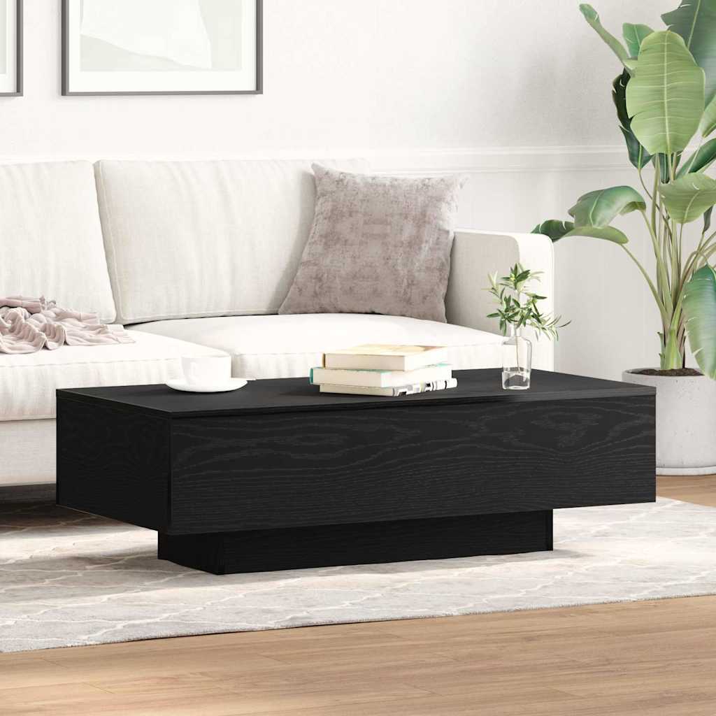 Kaffebord Svart Eik 100 x 49,5 x 31 cm Konstruert tre